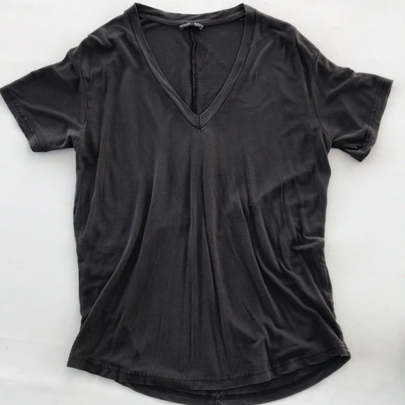 Zara Tops - ZARA dark grey oversized tee shirt